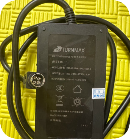 High Stability TURNMAX TM-K200VA-2407500PD 24V 7.5A 180W Switching Power Supply, 4-Pin R