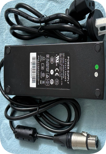 Universal BridgePower BPM150S24F06 Power Adapter | 24V 6.25A 150W 3-Hole Worldwide Medic