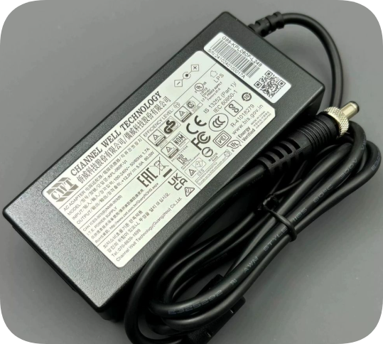 Universal CWT KPL-060F-VI Power Adapter | 12V 5A 60W 4-Hole Worldwide Concrete Press Tra